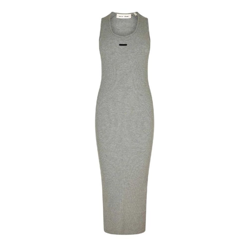 Fear Of God Essentials Womens/Ladies Tank Dress / Leopard